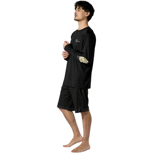2026 Mystic Langærmet Lycra-vest Til Mænd Til Snowboarding 35001.250760 - Black